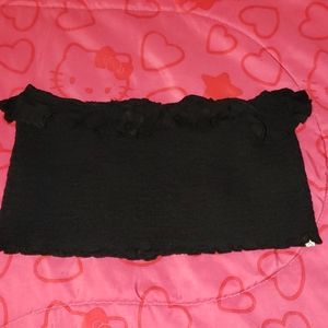 Barely Worn! Black Bandeau Top
